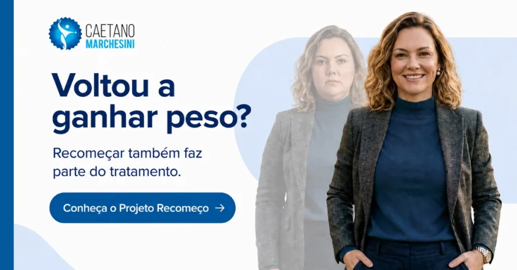 Projeto recomeço - emagrecimento para quem teve reganho de peso