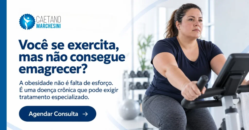 você se exercita mas não consegue emagrecer